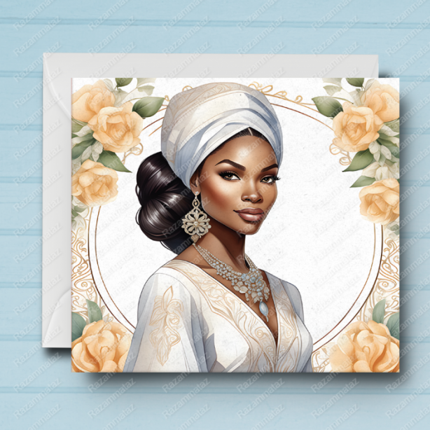Black Woman A Card